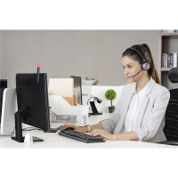 Yealink WH62 Mono UC - Kabellos - B&uuml;ro/Callcenter - 20 - 20000 Hz - 80 g - Pers&ouml;nliches Audio-Konferenzsystem - Schwarz