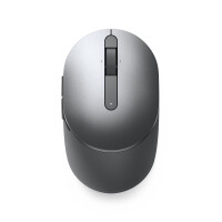 Dell Mobile Pro Wireless Mouse - MS5120W - Titan Gray - Beidh&auml;ndig - Optisch - RF Wireless + Bluetooth - 1600 DPI - Grau - Titan