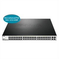 D-Link PoE Switch DGS-1210-52MP 52 Port - Switch -...