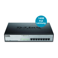 D-Link DGS 1008MP - Switch - nicht verwaltet