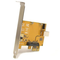 StarTech.com PCI Express auf Mini PCI Express Adapter Karte - PCIe - Mini PCIe - 0 - 55 &deg;C - -20 - 85 &deg;C - 5 - 95% - 14 mm