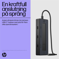 HP 4K USB-C Multiport Hub EMEA-INTL English Loc-Euro plug