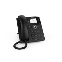 Snom D735 - IP-Telefon - Schwarz - Kabelgebundenes Mobilteil - Im Band - Out-of band - SIP-Info - 1000 Eintragungen - Ton