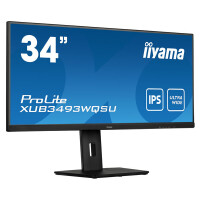 Iiyama ProLite XUB3493WQSU-B5 - 86,4 cm (34 Zoll) - 3440 x 1440 Pixel - UltraWide Quad HD - LED - 4 ms - Schwarz