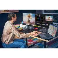 HP 935 Creator Wireless-Maus - rechts - Track-on-glass (TOG) - RF Wireless + Bluetooth - 1200 DPI - Schwarz