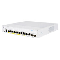 Cisco CBS350-8FP-2G-EU - Managed - L2/L3 - Gigabit...