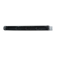 Synology RX418 - 4,28 kg - Rack (1U) - Schwarz - Grau