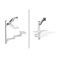 DIGITUS Halterung Monitor/Tastatur Wandmontage/32/-8kg/100x100