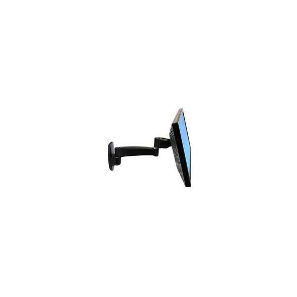 Ergotron 200 Series Wall Mount Arm - 1 Extension - 11,3 kg - 61 cm (24 Zoll) - 75 x 75 mm - 100 x 100 mm - Schwarz
