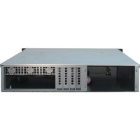 Inter-Tech 2U 2404L S-ATA - Rack - Server - Schwarz - Grau - micro ATX - Mini-ITX - Stahl - 2U