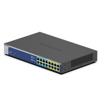 Netgear GS516UP - Unmanaged - Gigabit Ethernet (10/100/1000) - Vollduplex - Power over Ethernet (PoE) - Rack-Einbau