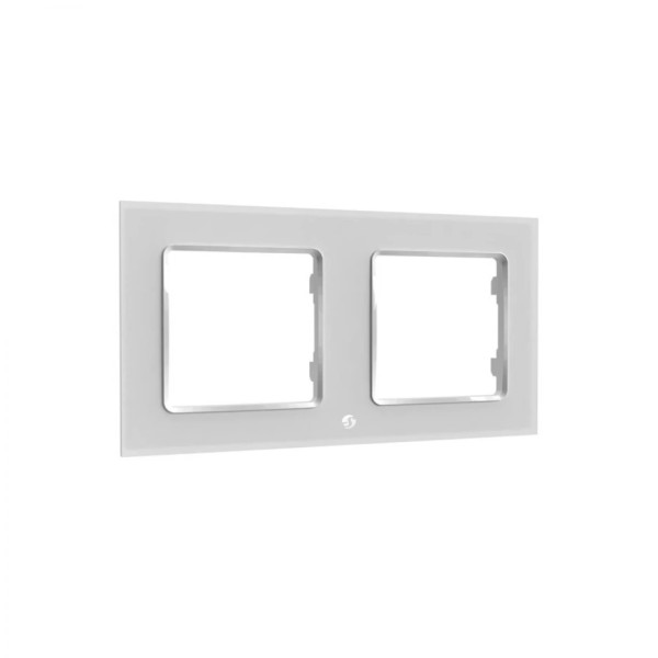 Shelly · Accessories·"Wall Frame 2"· Wandtaster Rahmen 2-fach· Weiß