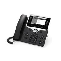 Cisco 8811 - IP-Telefon - Schwarz - Kabelgebundenes Mobilteil - Tisch/Wand - LCD - 800 x 480 Pixel