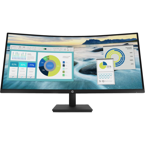 HP P34hc G4 - 86,4 cm (34 Zoll) - 3440 x 1440 Pixel - Quad HD - LED - 5 ms - Schwarz