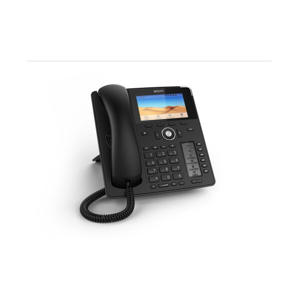 Snom D785 - IP-Telefon - Schwarz - Kabelgebundenes Mobilteil - Im Band - Out-of band - SIP-Info - 12 Zeilen - 10000 Eintragungen