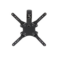 StarTech.com TV-Wandhalterung vollbeweglich - 35 kg (32-55 Zoll) VESA-Displays - Universal-Flachbildfernseher Monitorhalter mit niedrigem Profil - Heavy Duty - einstellbarer Schwenkarm - 100 x 100 mm - 400 x 400 mm - -12 - 2° - -90 - 90° - Stahl - Schwarz