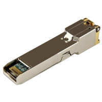StarTech.com Cisco GLC-T kompatibel SFP Transceiver Modul - 1000BASE-T - 10er Pack - Kupfer - 1000 Mbit/s - SFP - 100 m - Gigabit Ethernet - IEEE 802.3ab