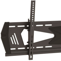 StarTech.com Flache Flachbildfernseher Wandhalterung - Kippbar - für 37" bis 70" TV - Diebstahlsicherung - 190,5 cm (75 Zoll) - 200 x 200 mm - 800 x 400 mm - -5 - 10° - Stahl - Schwarz