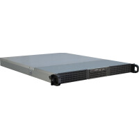Inter-Tech IPC 1U-10255 - Rack - Server - Stahl - Schwarz - ATX,EATX,EEB - Festplatte - Netzwerk - Leistung