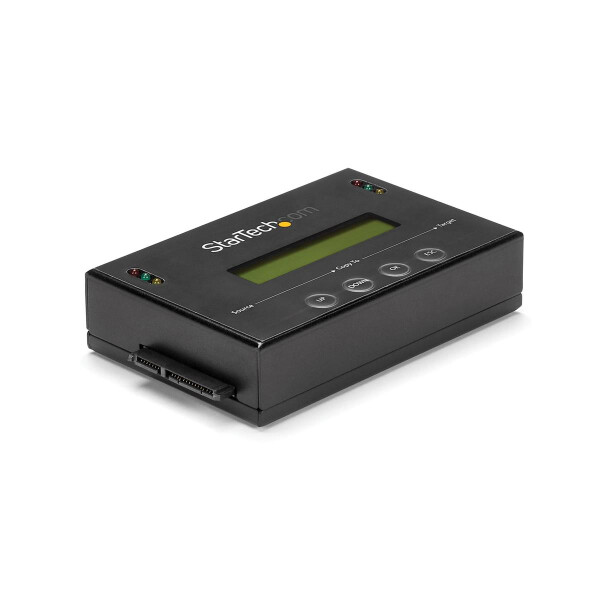 StarTech.com 2,5 / 3,5" SATA / SSD Festplatten Duplikator / Eraser mit 14 GB/s Duplizier-Geschwindigkeit - 4000 GB - 2.5,3.5 Zoll - SATA - 60 W - 100 - 240 V - 1.4 A
