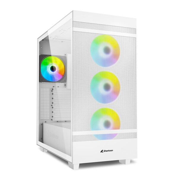 Sharkoon Rebel C50 White RGB        ATX