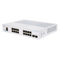 Cisco CBS350-16T-E-2G-EU - Managed - L2/L3 - Gigabit...