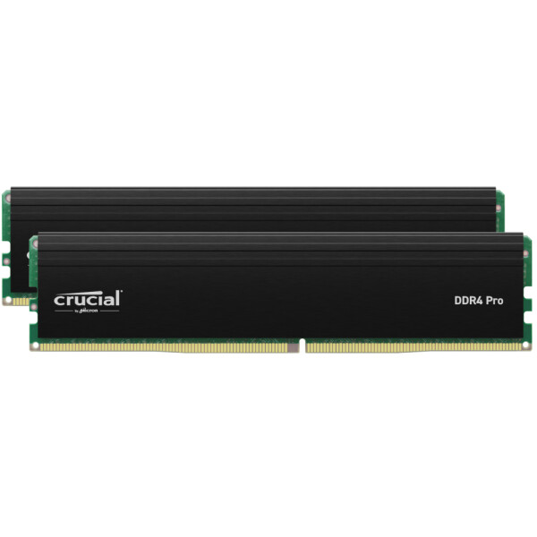 Crucial 64GB 32GBx2 Pro DDR4-3200 UDIMM CL22 16Gbit Kit