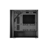 Cooler Master Silencio S400 - Mini Tower - PC - Schwarz - micro ATX - Mini-ITX - Kunststoff - Stahl - Gehärtetes Glas - 16,6 cm
