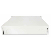 Intellinet 19" Schublade - 2 HE - abschließbar - 466 mm Tiefe - für Schränke ab 600 mm Tiefe - grau - Schubladeneinheit - Grau - Stahl - 35 kg - 2U - 48,3 cm (19 Zoll)