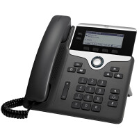 Cisco 7821 - IP-Telefon - Schwarz - Silber -...