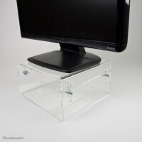 Neomounts by Newstar Monitor-/Laptop-Erh&ouml;hung - 25 kg - Transparent