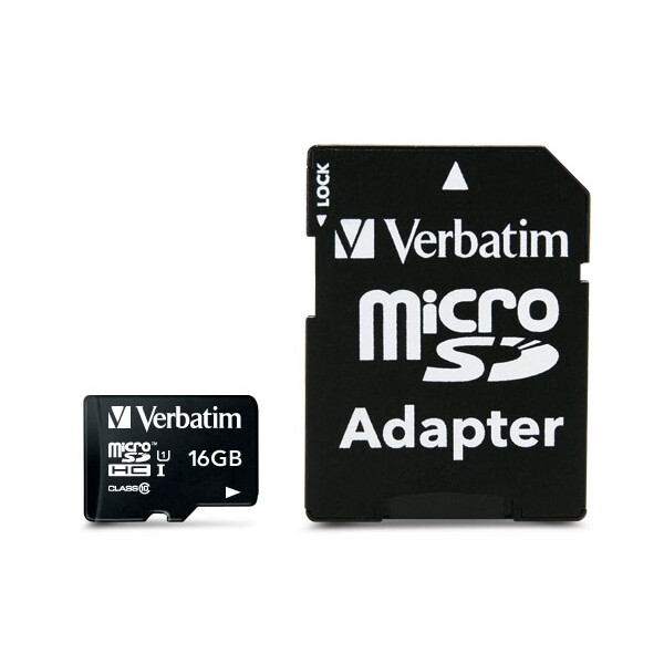Verbatim Premium - 16 GB - MicroSDHC - Klasse 10 - 10 MB/s - 10 MB/s - Schwarz
