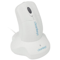 GETT CleanKeys CKM2W - Maus - ergonomisch