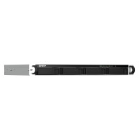 QNAP TS-464eU - NAS - Rack (1U) - Intel® Celeron® - N5095 - Schwarz