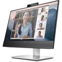 HP E24mv G4 - 60,5 cm (23.8 Zoll) - 1920 x 1080 Pixel - Full HD - 5 ms - Schwarz - Silber