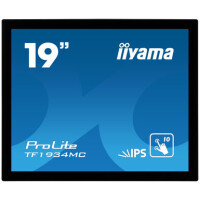 Iiyama ProLite TF1934MC-B7X - 48,3 cm (19 Zoll) - 1280 x 1024 Pixel - SXGA - LED - 14 ms - Schwarz