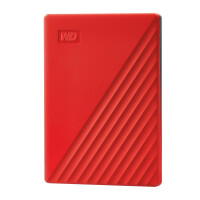 WD My Passport - 2000 GB - 2.5 Zoll - 3.2 Gen 1 (3.1 Gen 1) - Rot