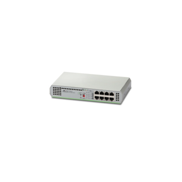 Allied Telesis CentreCOM AT-GS910/8 - Switch - 8 x 10/100/1000