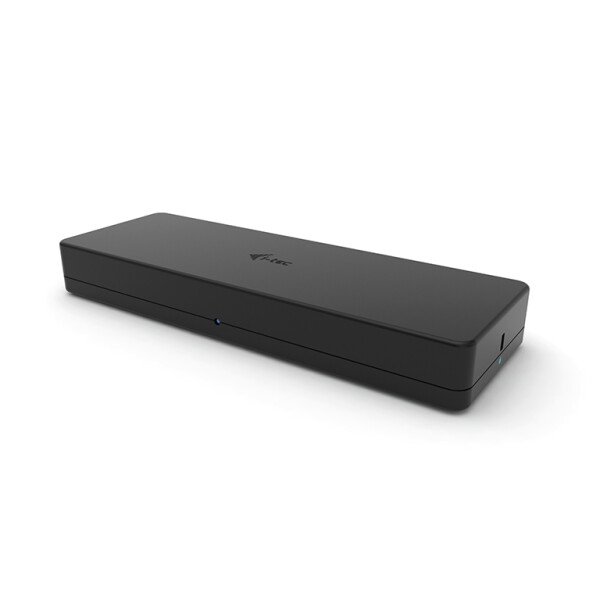 i-tec USB 3.0 / USB-C Dual Display Docking Station HDMI DVI + VGA - Kabelgebunden - USB 3.2 Gen 1 (3.1 Gen 1) Type-A - 3,5 mm - 10,100,1000 Mbit/s - Schwarz - Kensington