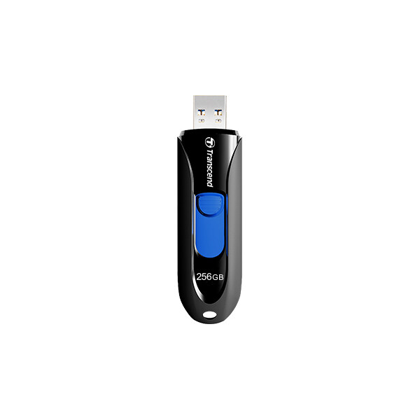 Transcend JetFlash 790 - 256 GB - USB Typ-A - 3.2 Gen 1 (3.1 Gen 1) - Ohne Deckel - 4,9 g - Schwarz