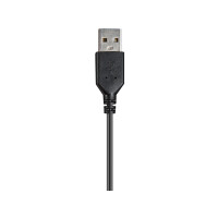 SANDBERG USB Chat Headset - Kopfhörer - Kopfband - Anrufe & Musik - Schwarz - Binaural - Knopf