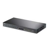 TP-LINK ER8411 - Ethernet-WAN - Gigabit Ethernet - Schwarz