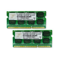 G.Skill 4GB DDR3-1600 SQ - 4 GB - 2 x 2 GB - DDR3 - 1600 MHz - 204-pin SO-DIMM