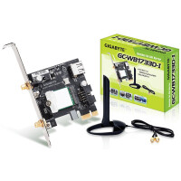 Gigabyte GC-WB1733D-I - Eingebaut - Kabellos - PCI Express - WLAN / Bluetooth - Wi-Fi 5 (802.11ac) - 1733 Mbit/s