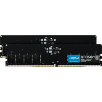 Crucial RAM - 32 GB (2 x 16 GB Kit) - DDR5 4800 UDIMM CL40 - schwarz