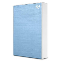 Seagate One Touch with Password 1TB Light Blue - Festplatte - 2,5"