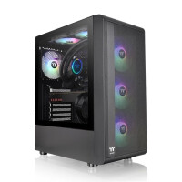 Thermaltake S200 TG ARGB - Midi Tower - PC - Schwarz -...