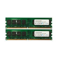 V7 DDR2 - 2 x 2 GB - DIMM 240-PIN