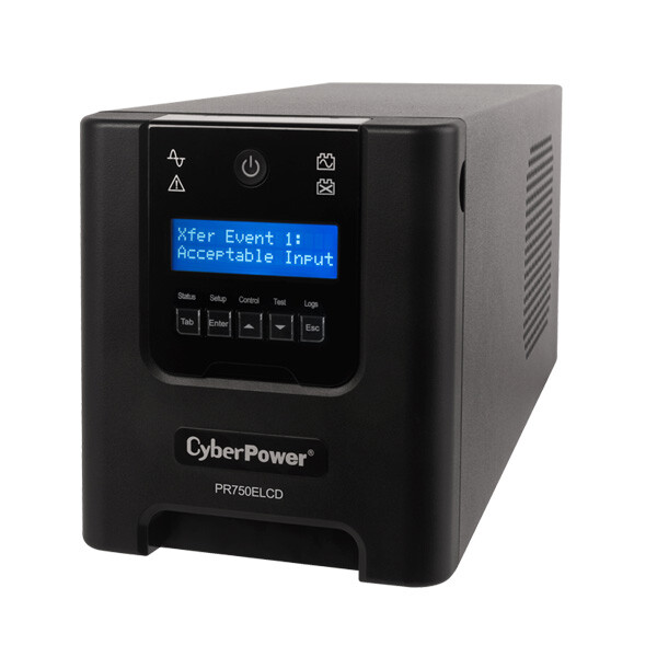 CyberPower Systems CyberPower Professional Tower Series PR750ELCD - USV - 675 Watt