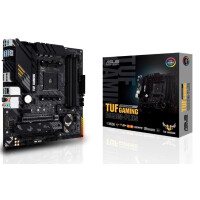 ASUS TUF GAMING B550M PLUS - AMD - Socket AM4 - 3rd Generation AMD Ryzen™ 3 - 3rd Generation AMD Ryzen 5 - 3rd Generation AMD Ryzen™ 7 - 3rd... - DDR4-SDRAM - 128 GB - DIMM